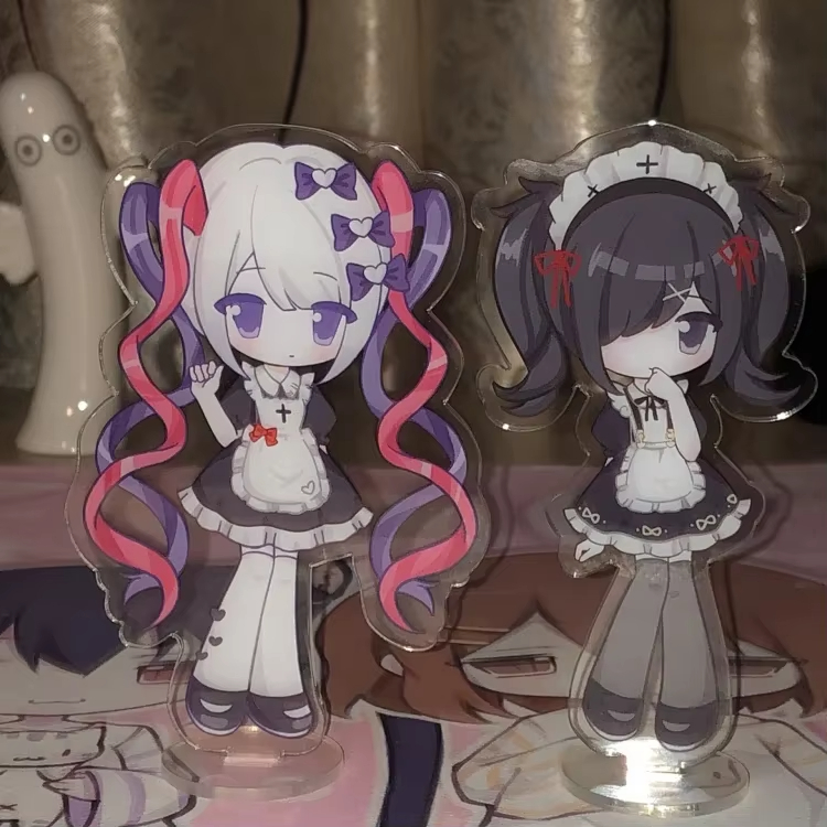 Anime Merchandise Collection - 2 adet NEEDY GIRL OVERDOSE Akrilik
