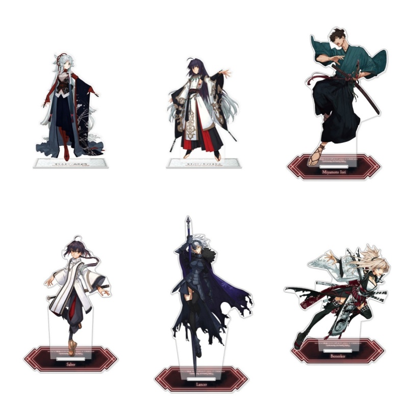 Fate Anime Merchandise - 15 CM Anime Fate_Samurai Kalıntı Akrilik
