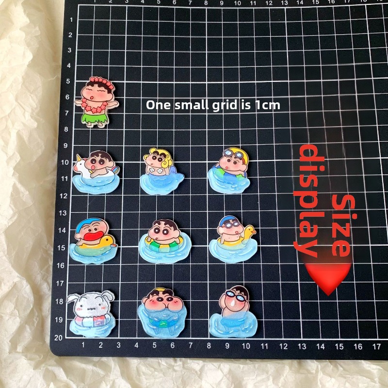 Anime Merchandise Mugs - Crayon Shin-chan Shiro Karikatür Sevimli Akrilik