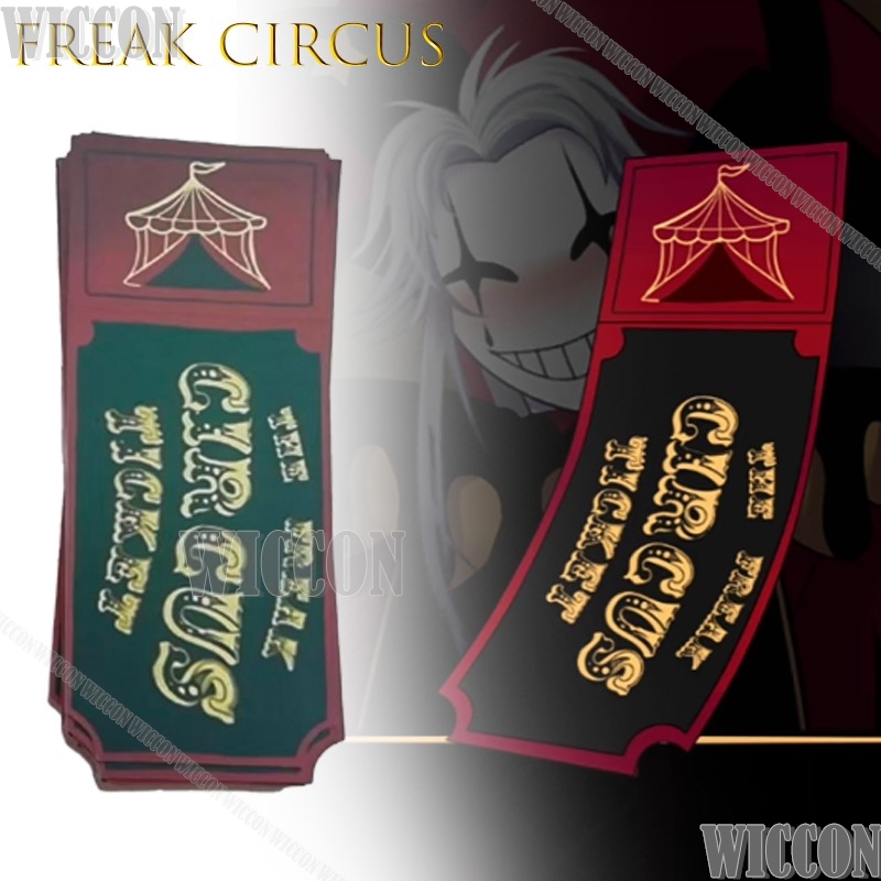 Freak Circus Bilet Kartı Kırmı - Anime Merchandise In Japanese incelemesi ve fiyatı