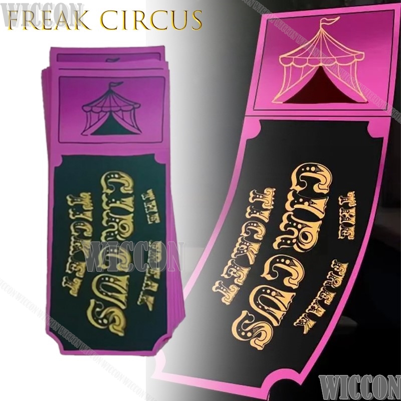 Freak Circus Bilet Kartı Kırmı - Anime Merchandise In Japanese incelemesi ve fiyatı