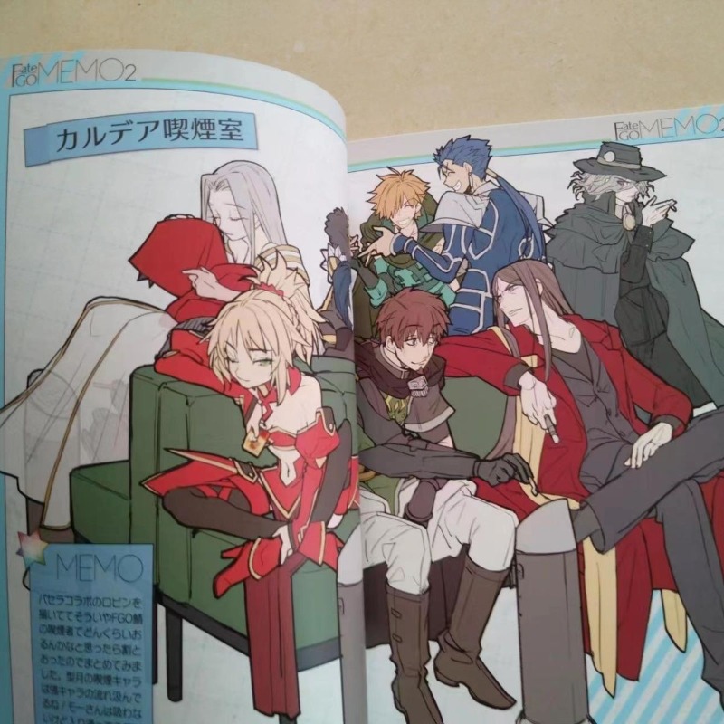 2 kitap Fate GO MEMO 1 2 Sanat - Fate Anime Merchandise incelemesi ve fiyatı